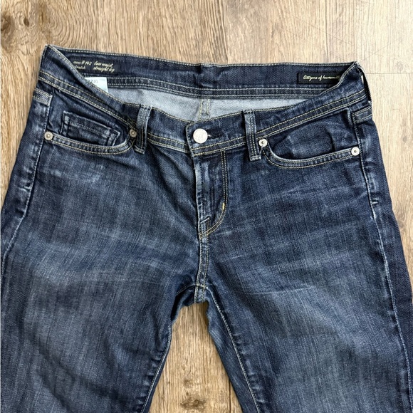 Citizens of Humanity • Ava Stretch Low Rise Straight Cropped Jeans - Picture 5 of 14